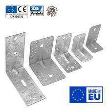 Schwerlast Winkelverbinder, Bauwinkel, Holzverbinder mit Sicke, verzinkt CE, ETA