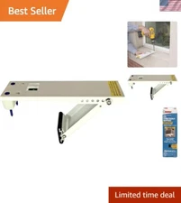 Reliable AC Support Brackets for Window Units - Holds Up to 80 lbs, Rugged Steel
