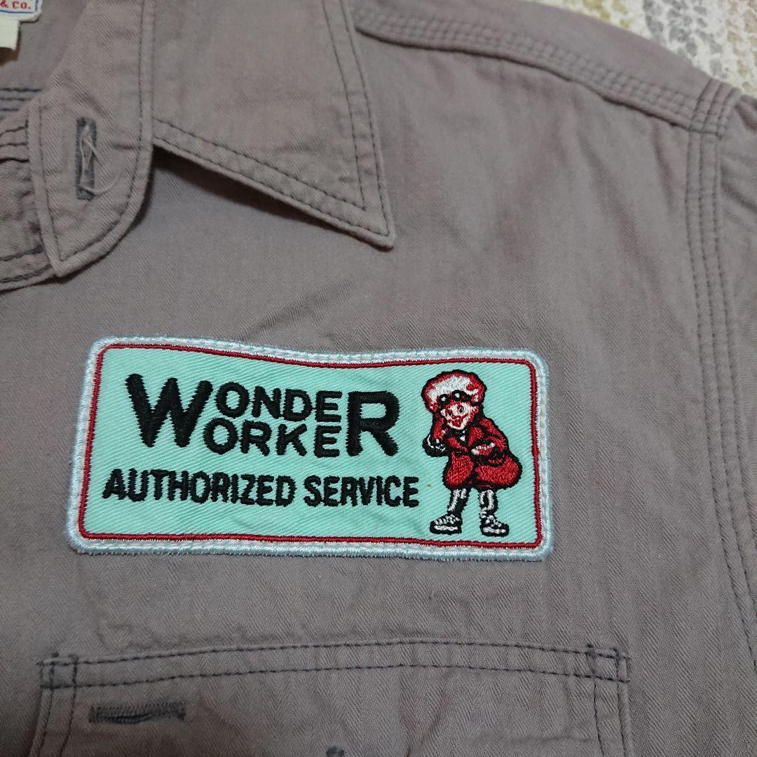 JOE McCOY 8 Hour Union Work Shirt Khaki Size 15 Used From Japan | eBay