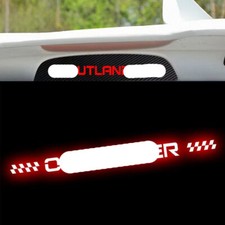 For Mitsubishi Outlander 2013-2020 Carbon Rear High Level Brake Light Cover Trim For Mitsubishi Outlander 2013-2020 Carbon Rear High Level Brake Light Cover Trim