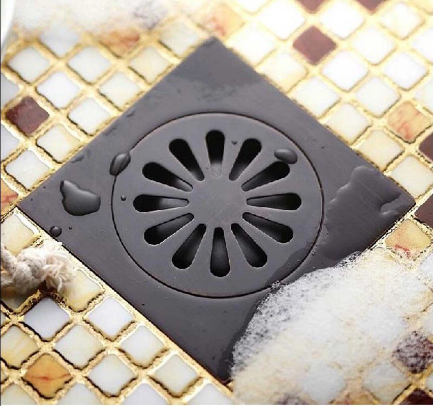 Black floor drain sale