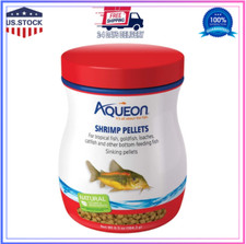 Aqueon Shrimp Pellets Sinking Food for Tropical Fish Goldfish Loaches Catfish...