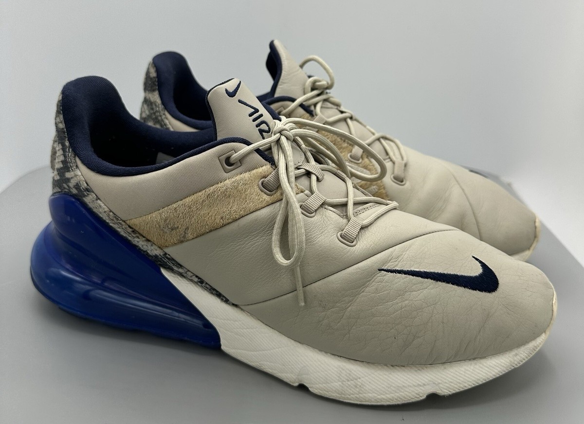 Nike Air Max 270  Obsidian Hyper Royal Blue Sail‎ AT6153-400 Shoe Men\'s Size 9.5 Nike Air Max 270 Hyper Royal for Sale | Authenticity  main image 4