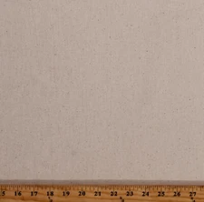 Osnaburg Natural Coarsely Woven Durable 45" Muslin Fabric by the Yard D133.01
