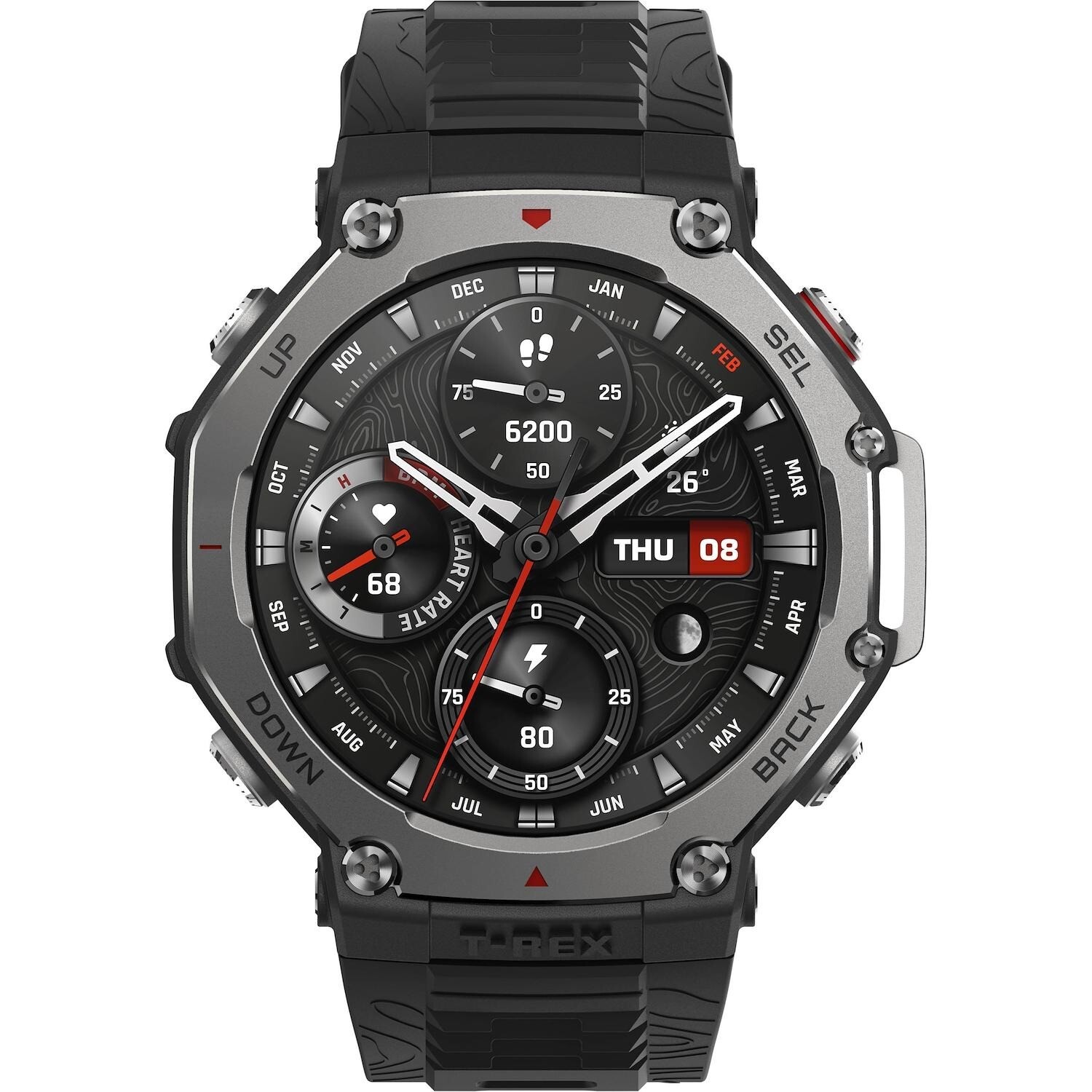 Smartwatch Amazfit T-Rex 3 Onyx black nero