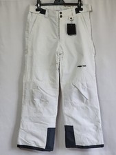 NEW ARCTIX KIDS WHITE SNOW PANTS REINFORCED KNEES  SEAT WATER RESISTANT MEDIUM
