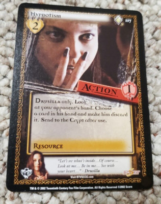 Buffy CCG - Hypnotism (Angel's Curse #117)