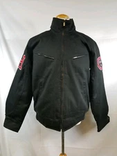 Stall & Dean Harvard University Bomber Jacket Sz L Large  
