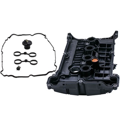 BOXI Valve Cover With Gaskets For Mini Cooper S/JCW 2007-2012 (1.6L N14 Turbo Engine) - Replaces OEM #11127646555