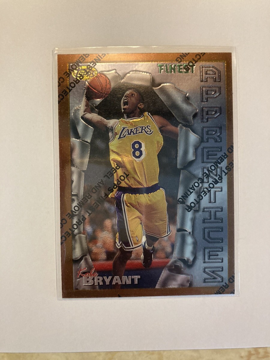 その他 topps finest Kobe Bryant refractor 49 2003-04 Kobe Bryant Topps Finest Refractor #88 SP /250 BGS 9.5 Pop