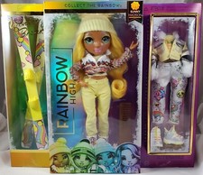 Rainbow High Winter Break Sunny Madison Fashion Doll Accessories Set New Sealed