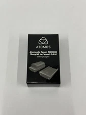 Atomos Atomplt001 Canon 5D MKIII - Sony NP to Canon LP-E6 Battery Adapter - New