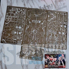 for 1/48 MEGA SIZE RX-0 Unicorn MODEL SH Studio Detail up Add on Part Etch Sheet
