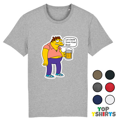 Lustiges Barney Gumble Beer Liebhaber der Simpsons Witz TShirt Aufstoßen Oberteil Homer Belch