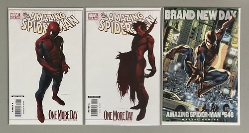 🔥MCU Comic Keys🔥Amazing Spider-Man #544 545 546 Variants (2007)🔥NM(9.0-9.4)🔥