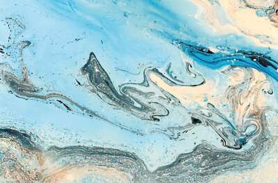 Frosted Art Trend - Marble Poster