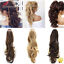 thumbnail 1  - Claw Clip in Ponytail Extension Wavy Long Hair Piece Pony Tail 22&#034; Real As Human