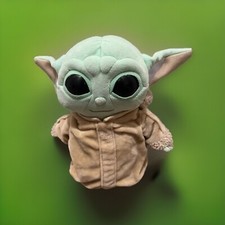 Baby Yoda Soft Plush 9" Star Wars Mattel 2020 Lucas Films Excellent
