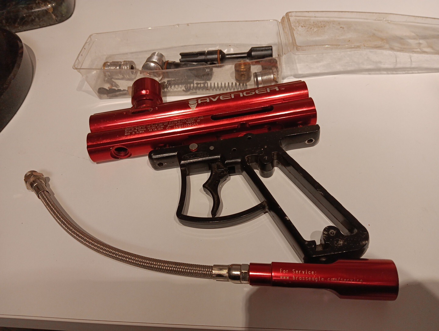 Brass Eagle Avenger Paintball Parts Project Spyder Clone eBay