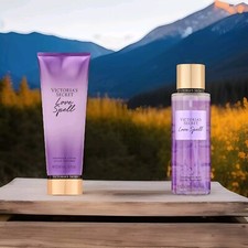 Victoria's Secret LOVE SPELL Fragrance Body Mist  Lotion Set New 2-pc VS143