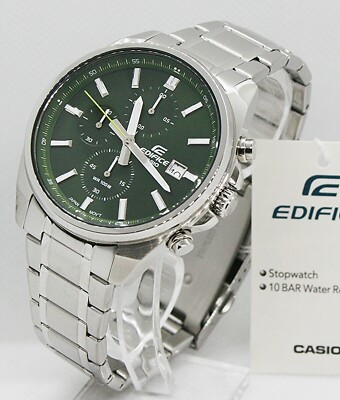   CASIO Edifice Herrenuhr EFV-610D-3CVUEF Edelstahl  