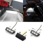 1PCS Motorcycle LED License Plate Light Rear Tail Lamp White Light 12V Universal