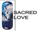 Lisa Parker Hard Glasses Case with cleaning cloth sacred love LP03917 UNICORN