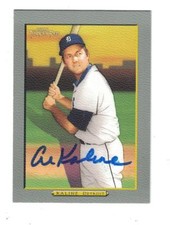 Al Kaline AUTOGRAPHED 2005 TOPPS TURKEY RED BASEBALL CARD SIGNED DETROIT TIGERS 