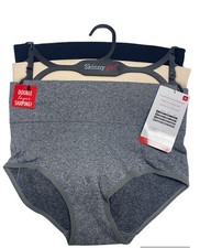 Skinnygirl Shaping Seamless Briefs Size MEDIUM 3 pair Style SG7074-New-AWESOME