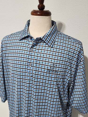 Footjoy Plaid Golf Polo Koolau Club Herren Größe XL - Bild 2 von 14