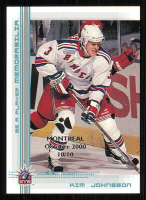 2000-01 BAP Memorabilia Montreal Olympic Stadium Show #322 Kim Johnsson /10
