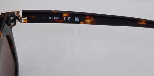 GAFAS DE SOL UNISEX GUESS GU00212 52E 55 MM CAPARAZÓN DE TORTUGA NUEVAS + ESTUCHE ROJO - Imagen 6 de 8