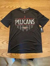 NEW ORLEANS PELICANS NBA UNK  ZION WILLIAMSON #1 MENS SHORT SLEEVE SHIRT MEDIUM