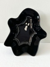 NEW! Ikea Kustfyr Black Ghost Serving Bowl Ce...