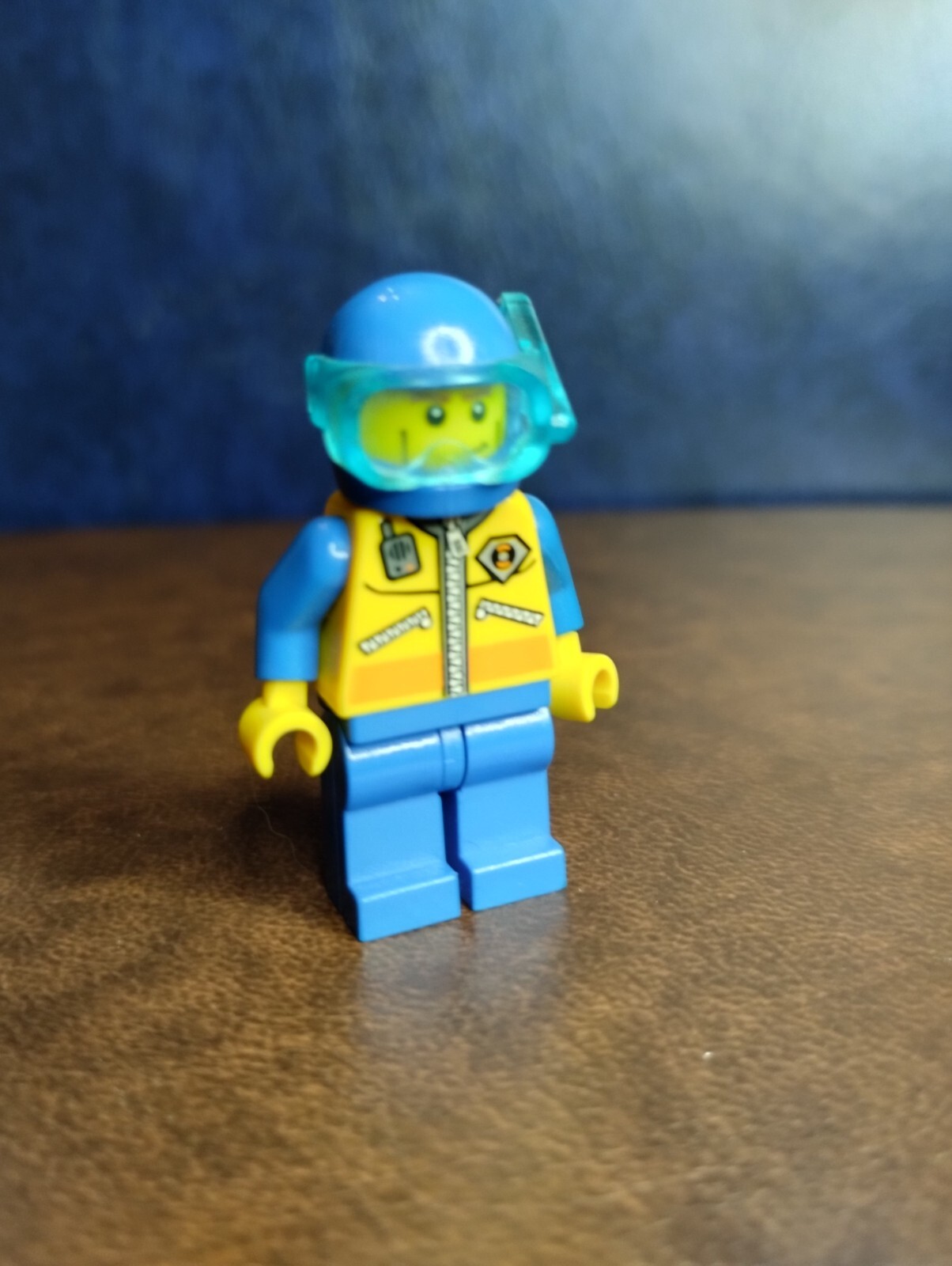 LEGO Minifigures Personaggio Sub Guardia Costiera da SET 7724 #