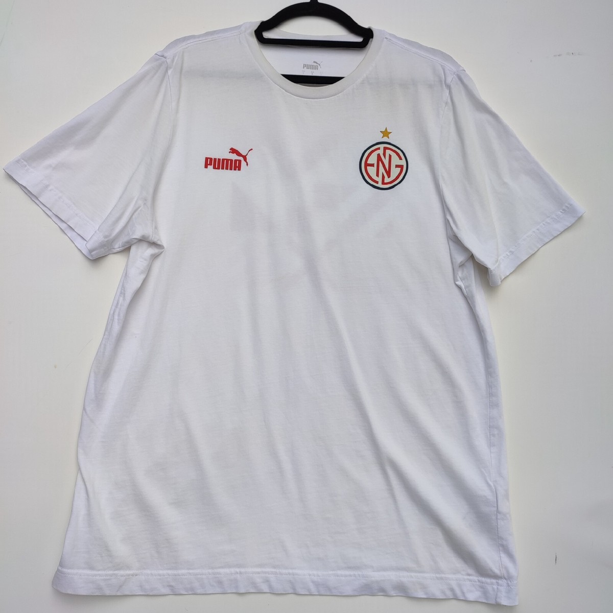 England Puma Football T-Shirt Men's Large