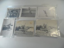 E9-3 Vintage estate photo lot of 6 photos 1960's Navy ships military base