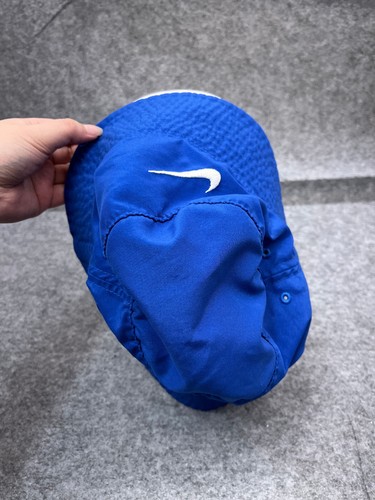 Nike Bucket Hat Youth One Size Blue 100% Polyester UPF 40+ Beach Outdoors - Picture 10 of 13