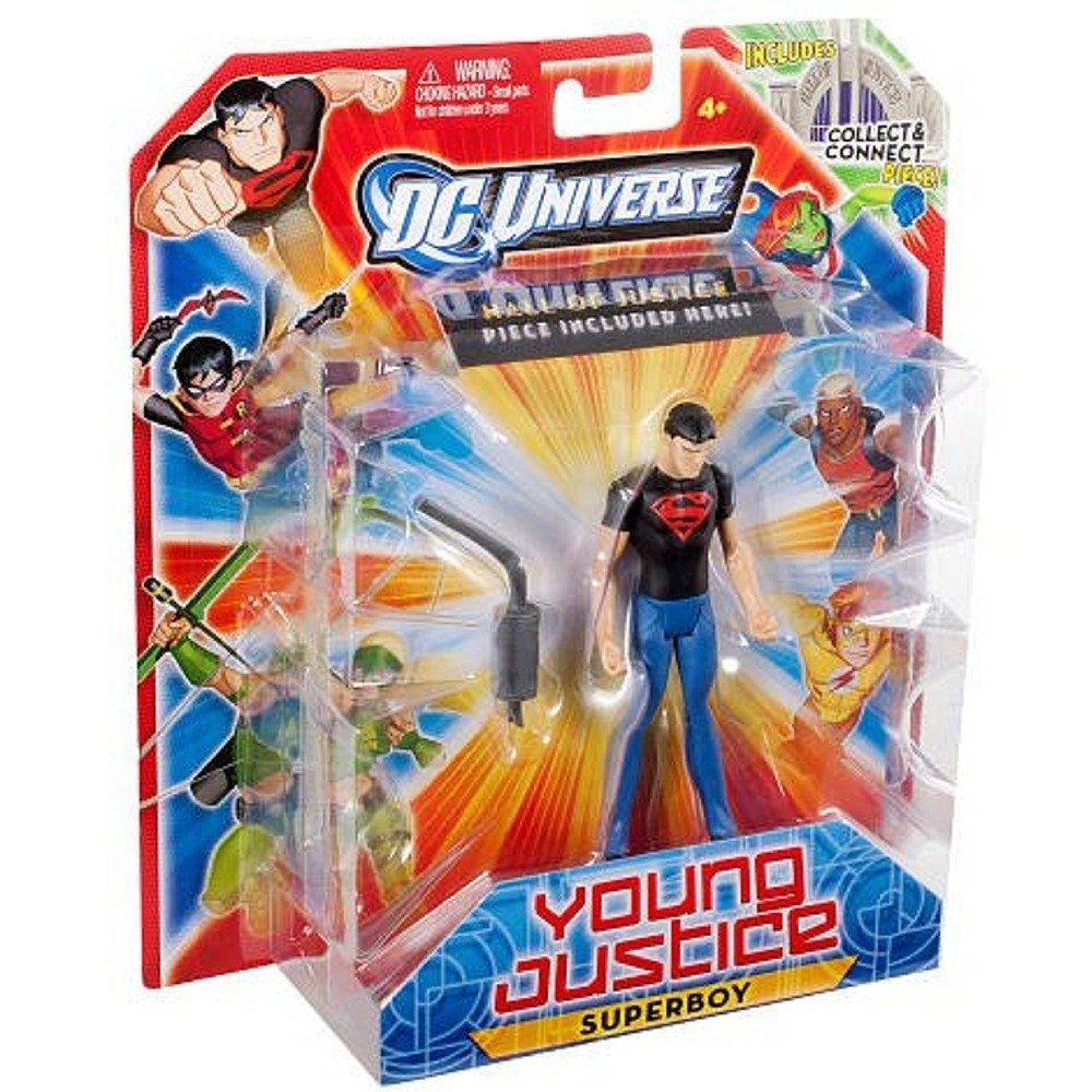 DC Universe Young Justice Superboy Figure Hall of Justice