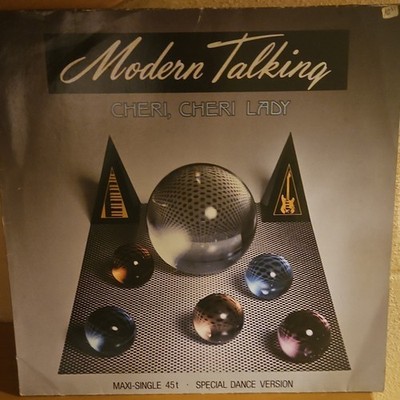 Modern Talking   Cheri, Cheri Lady Maxi-Single 12'' 1985 Dance Version