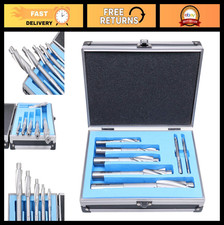 Premium Metric HSS Solid Cap Screw Counterbore Set, 7 Pc, 3 Flute, Straight Shan