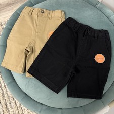 Children s Place 4T Boys 2-pack Shorts black Brown NWOT
