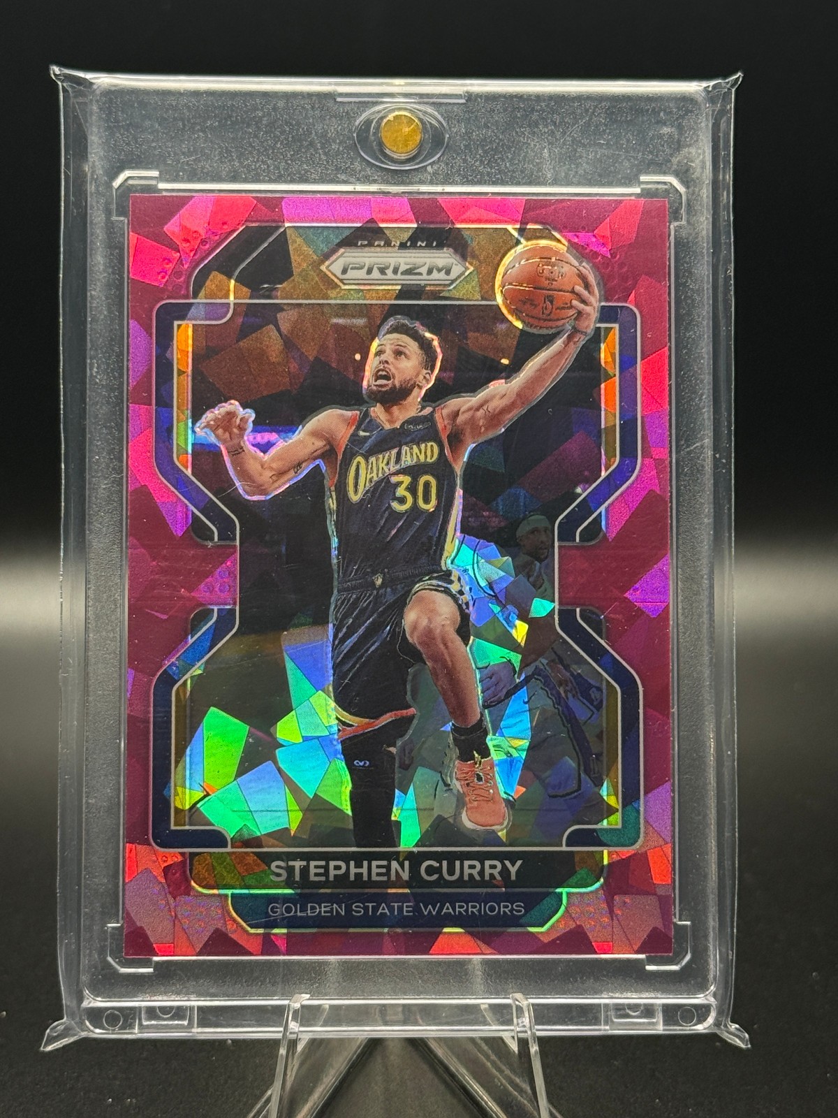 2021-22 Panini Prizm- Stephen Curry #154 Pink Ice