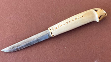 Alt kleines Miniatur Messer Kriegsandenken Finnland Deutsches Reich 1-2WK 8,5cm