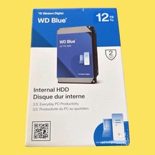 WD Blue 12TB WD Blue Internal Hard Drive HDD  SATA III 7200rpm WD120EAGZ G2U
