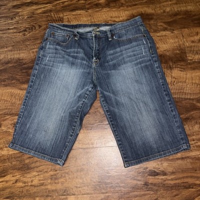 Lucky Brand Denim Easy Rider Bermuda Shorts Size 12/31