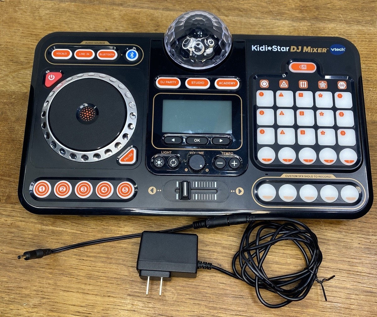VTech Kidi Star DJ Mixer Bluetooth Kids Music Mixing Toy w Power