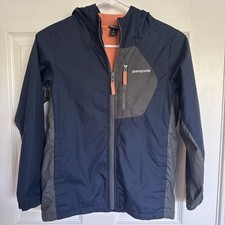 PATAGONIA Boys Jacket Lightweight Windbreaker Lined