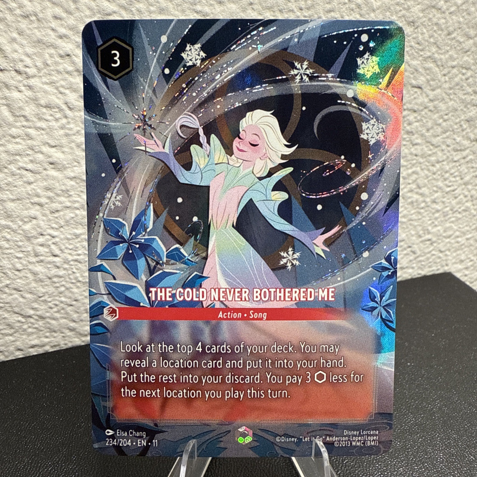 The Cold Never Bothered Me 2026 Winterspell #234/204 Enchanted