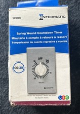 Intermatic 20 Amp 30-minute Indoor In-wall Spring Wound Timer Gray Sw30mk